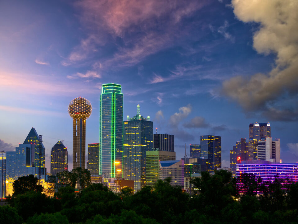 skyline-illuminée-de-Dallas