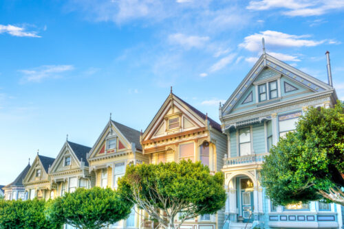 les painted ladies maisons victoriennes iconiques de San Francisco
