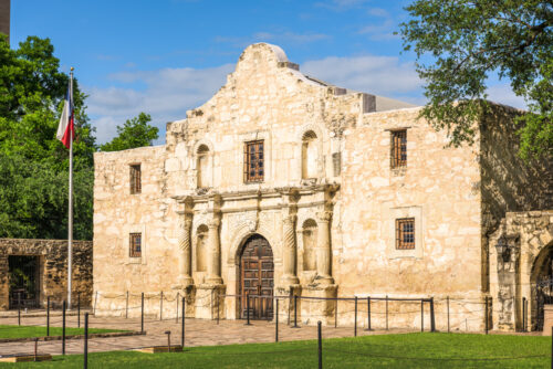 Fort Alamo à San Antonio au Texas