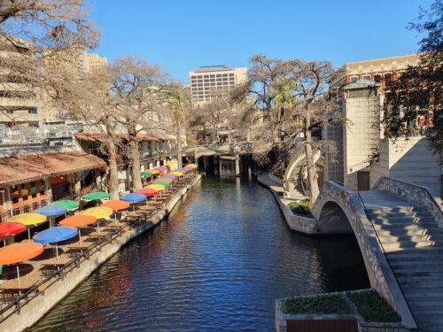 River Walk San Antonio le matin